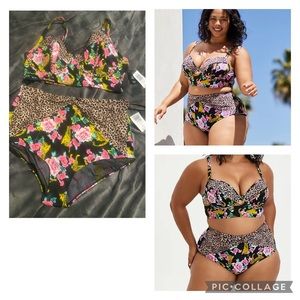 Torrid two piece size 2 swim suit NWT